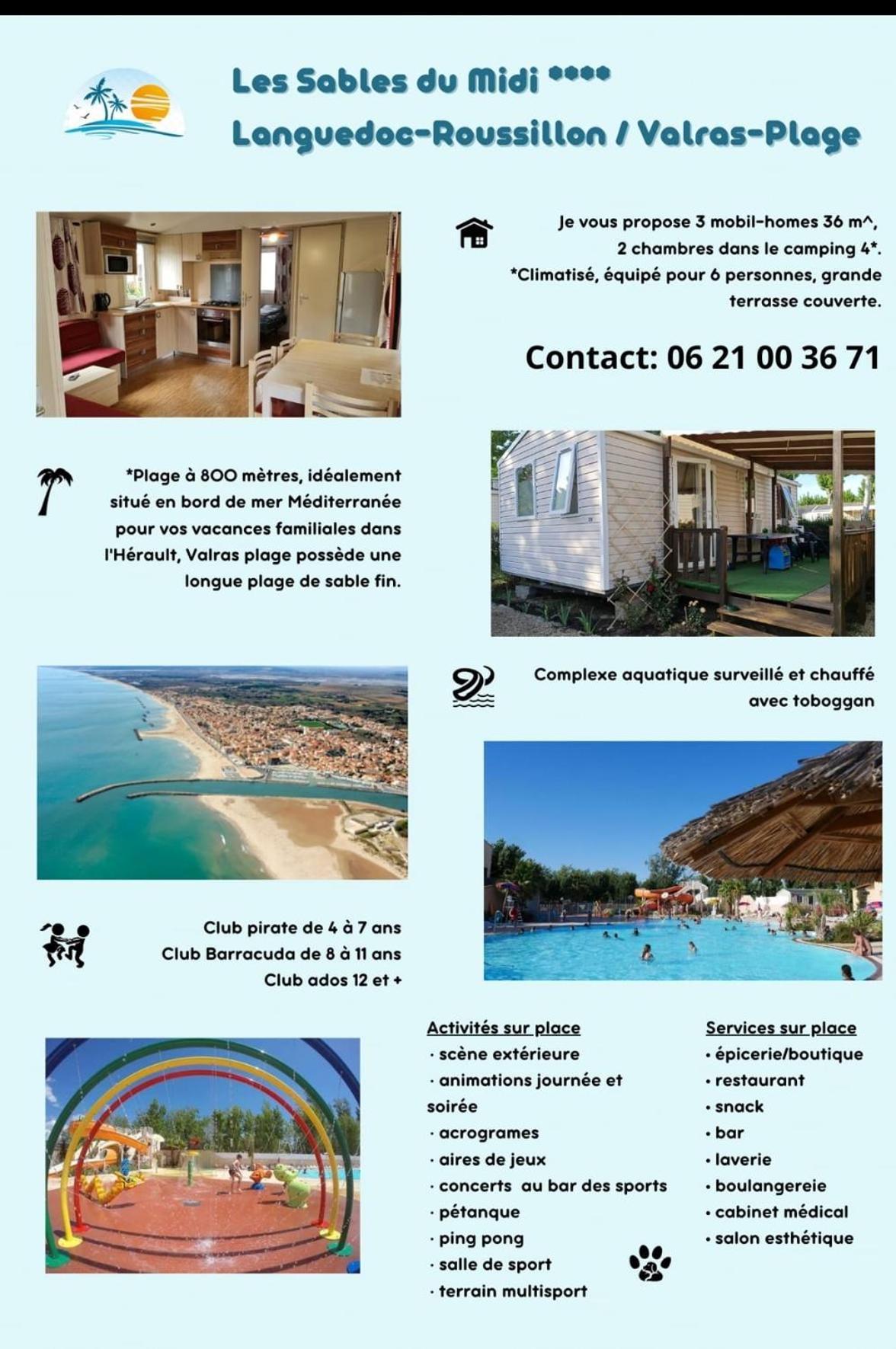 Hotel Les Sables Du Midi Valras-Plage Zewnętrze zdjęcie